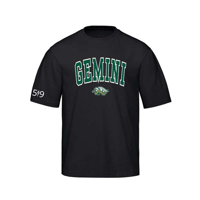 GEMINI VARSITY OVERSIZED TEE (UNISEX)