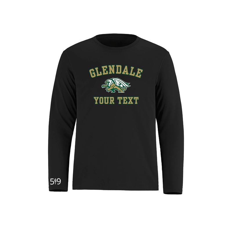 GLENDALE CUSTOMIZABLE ATHLETIC LONG SLEEVE (UNISEX)