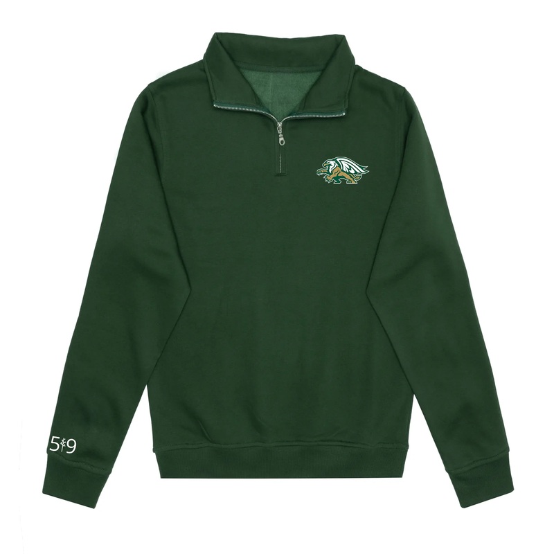 GLENDALE EMBROIDERED 1/4 ZIP (UNISEX)
