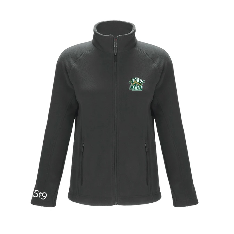 GLENDALE EMBROIDERED MICROFLEECE JACKET (WOMENS)