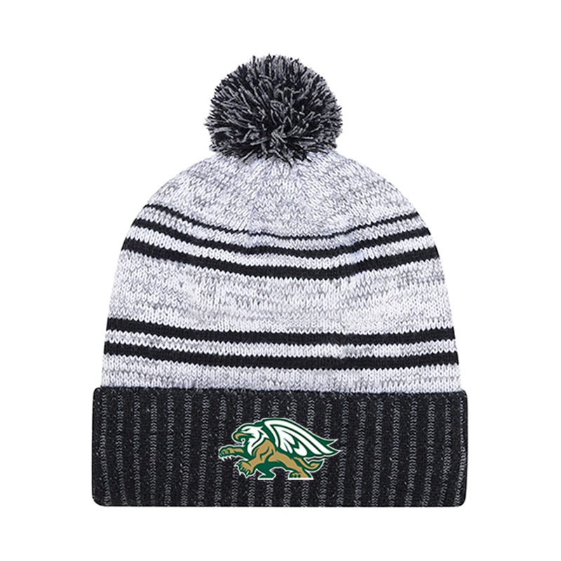 GLENDALE EMBROIDERED POM-POM TOQUE