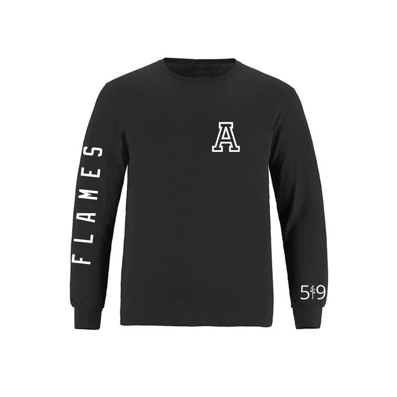 FLAMES SLEEVE LOGO LONG SLEEVE (MENS)