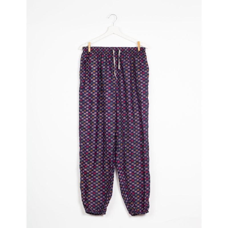 Jogger Pants - Blue Micro Design