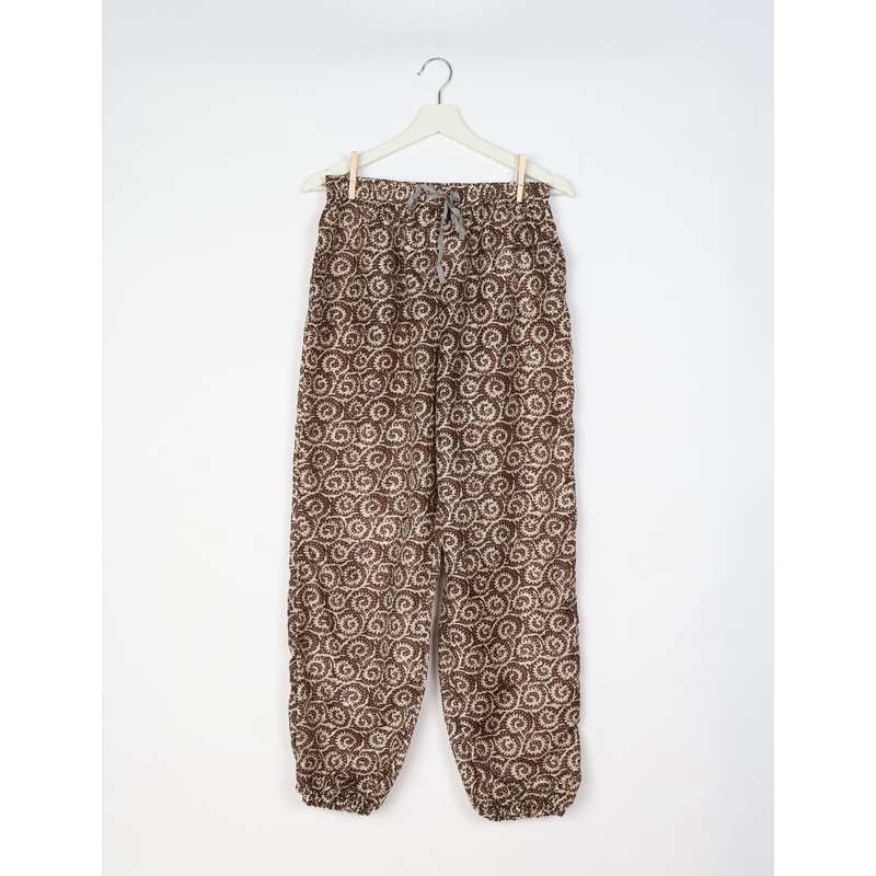 Jogger Pants - Brown Abstract