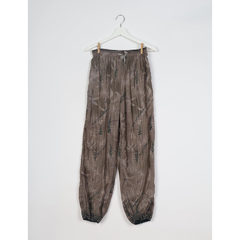 Jogger Pants - Brown Leaves