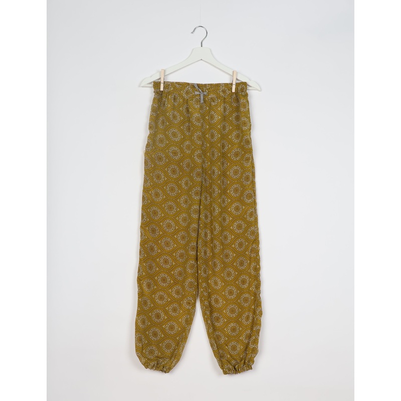 Jogger Pants - Green Floral