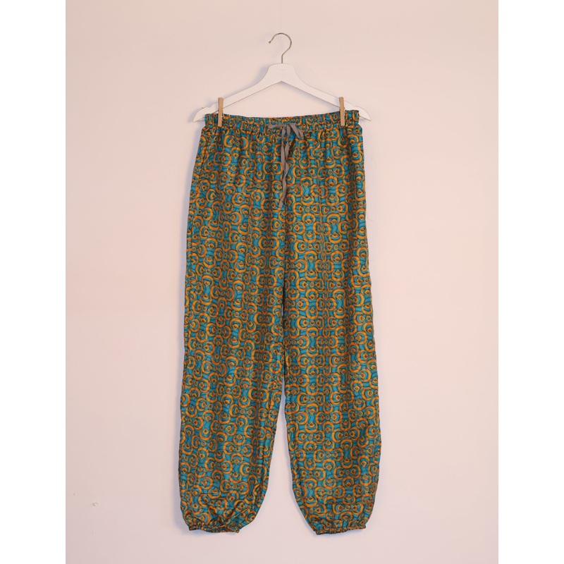 Jogger Pants - Green Micro Design