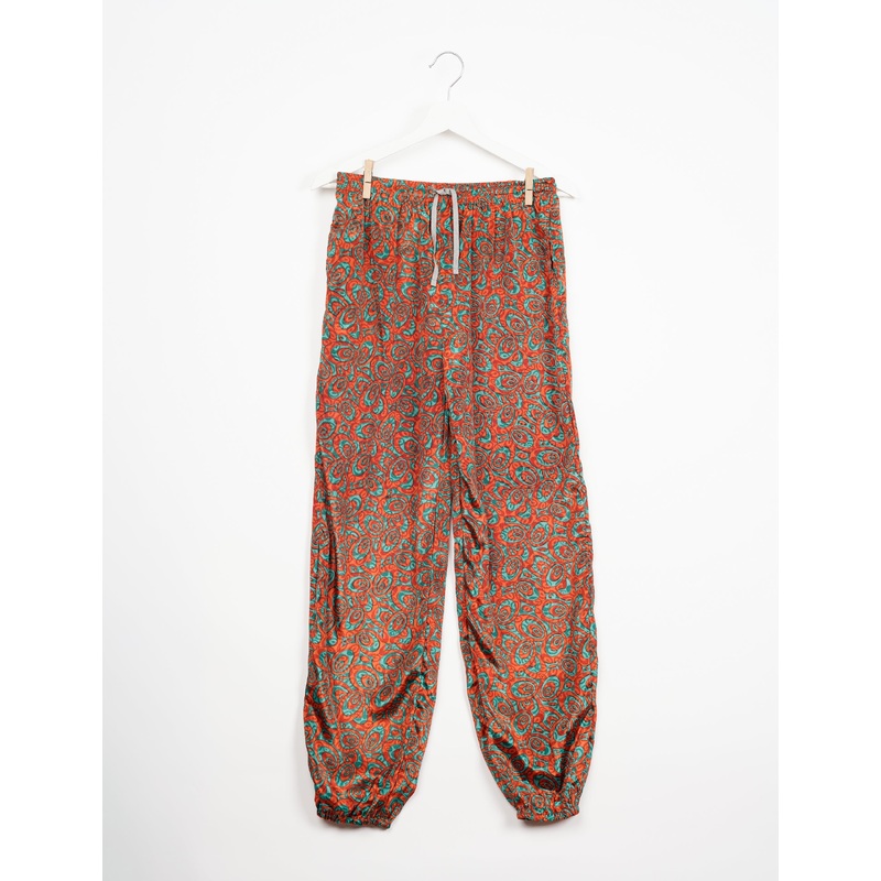 Jogger Pants - Orange Indian Ethnic