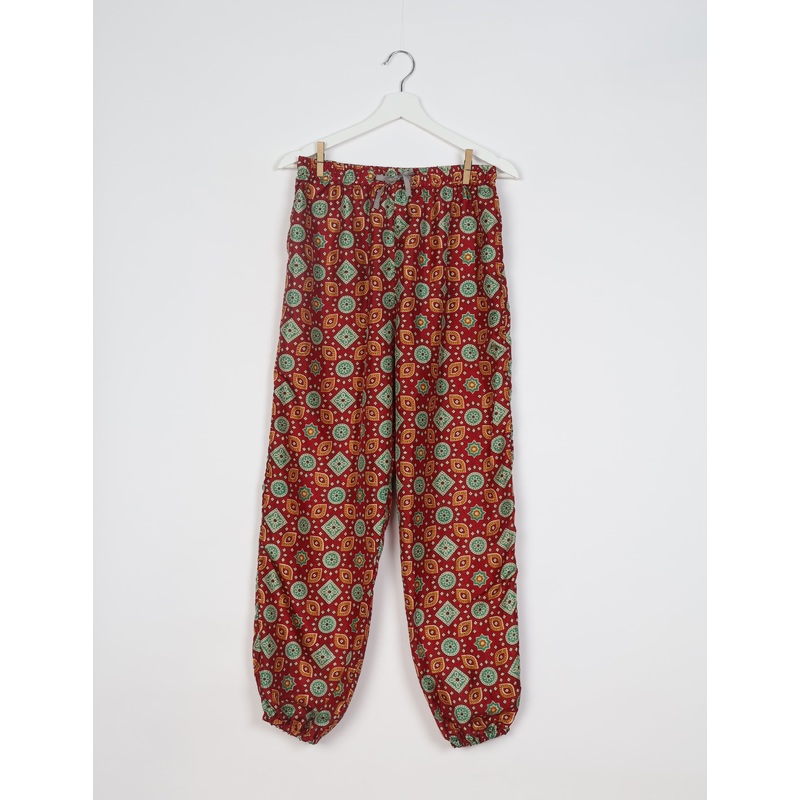 Jogger Pants - Red Geometric