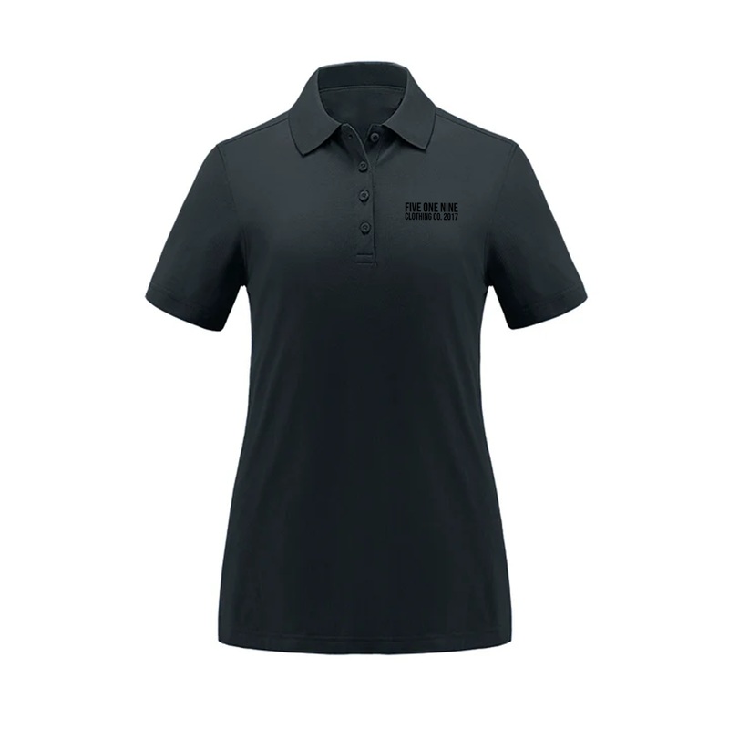 FIVE ONE NINE CO PIQUE POLO (WOMENS)