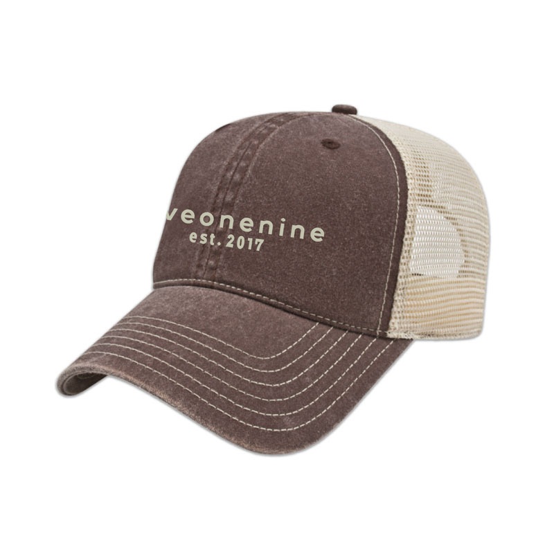 EST. 2017 EMBROIDERED VINTAGE TRUCKER CAP