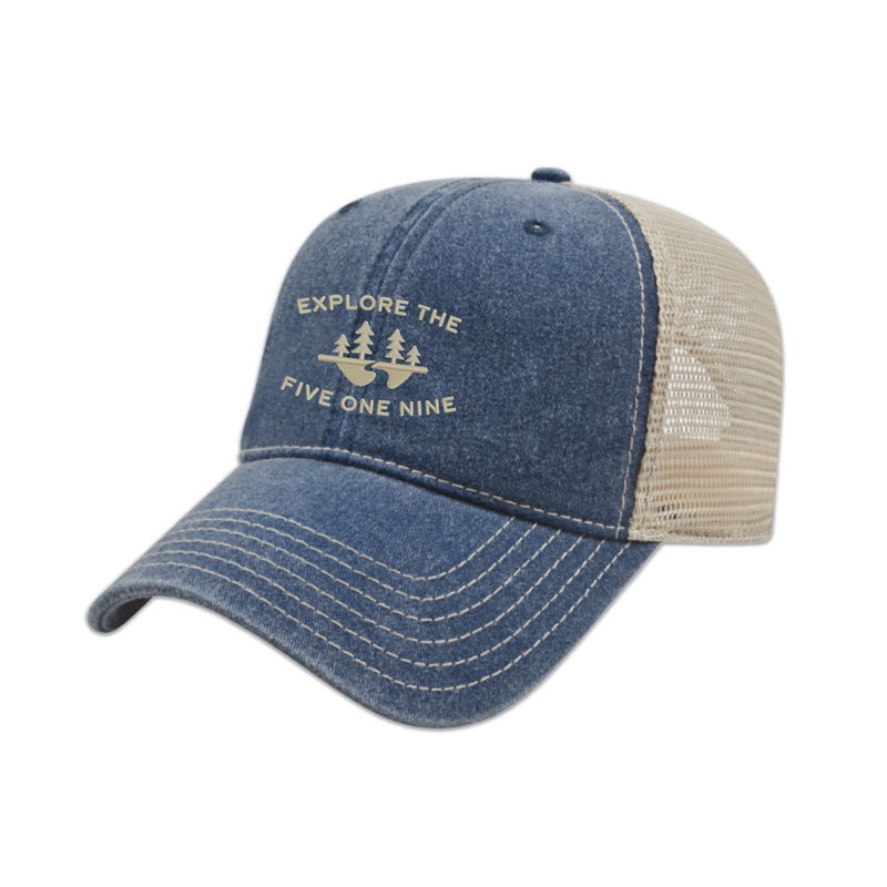 EXPLORE THE 519 EMBROIDERED VINTAGE TRUCKER CAP