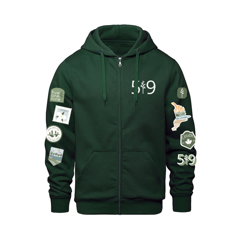 EXPLORE THE 519 ZIP-UP (UNISEX)