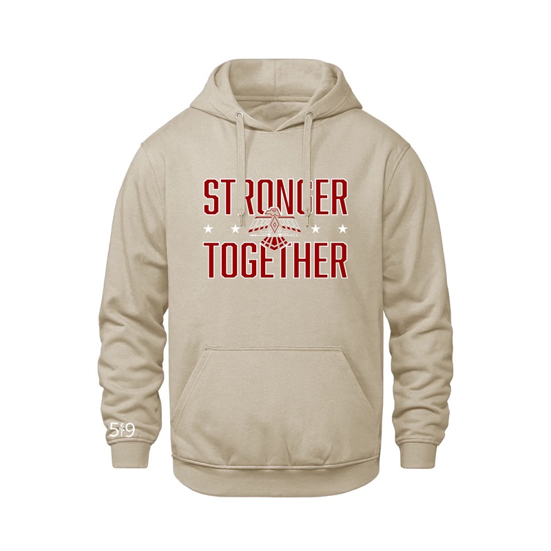 EMILY CARR STRONGER TOGETHER HOODIE (UNSEX)