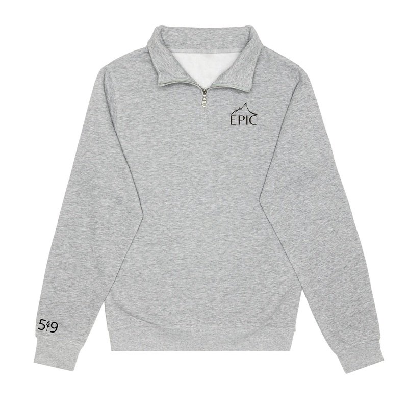 EPIC RECOVERY EMBROIDERED 1/4 ZIP (UNISEX)