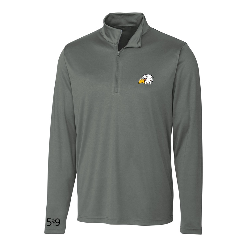 EKCOE EAGLES EMBROIDERED ATHLETIC 1/4 ZIP (MENS)