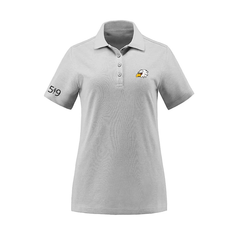 EKCOE EAGLES EMBROIDERED PIQUE POLO (WOMENS)