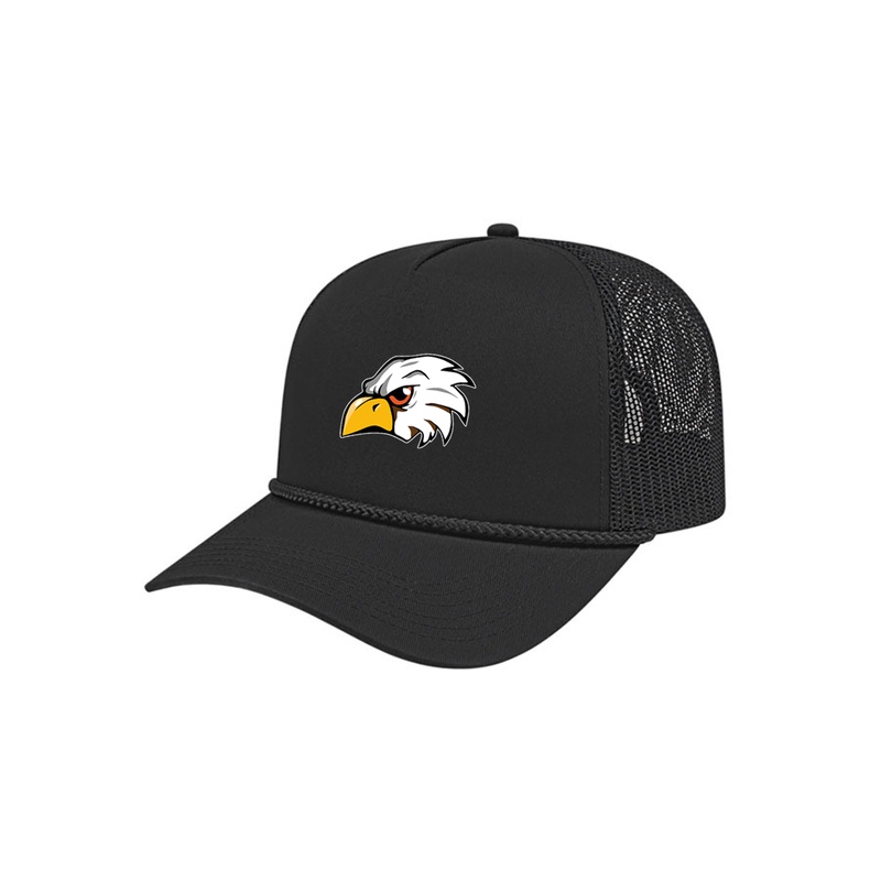 EKCOE EAGLES EMBROIDERED ROPE TRUCKER CAP
