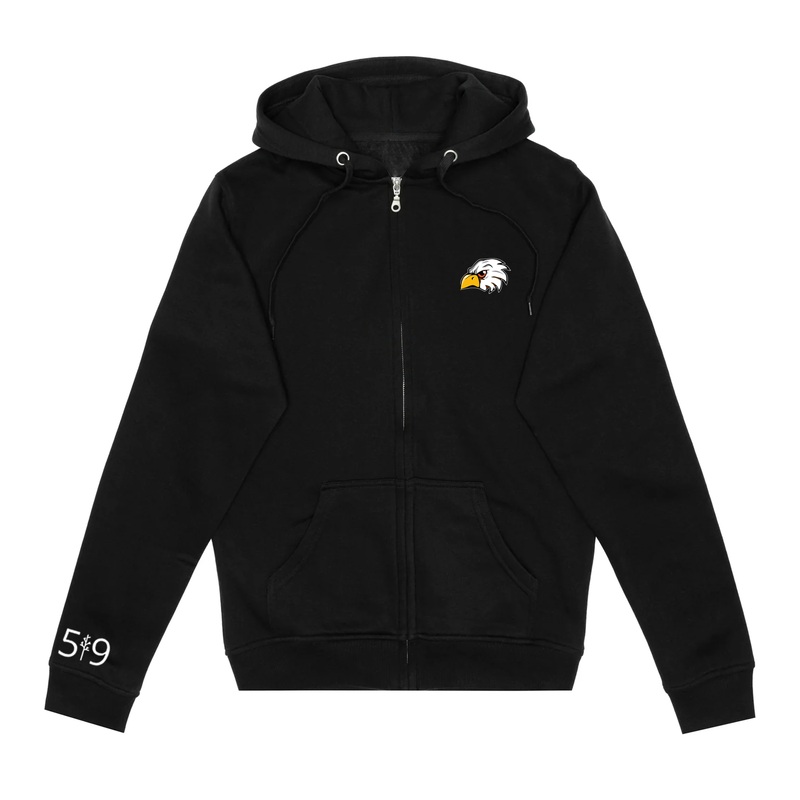 EKCOE EAGLES EMBROIDERED ZIP-UP (YOUTH)