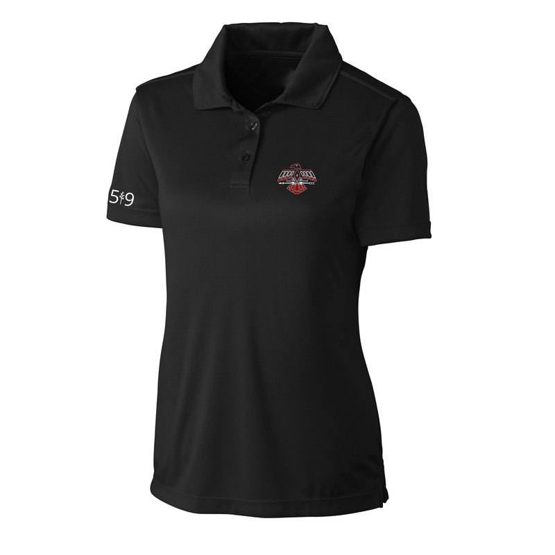 EMILY CARR EMBROIDERED ATHLETIC POLO (WOMENS)