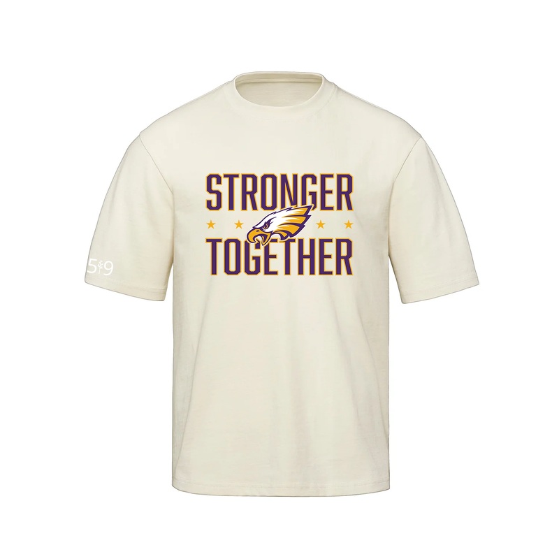 EAST ELGIN STRONGER TOGETHER OVERSIZED TEE (UNISEX)