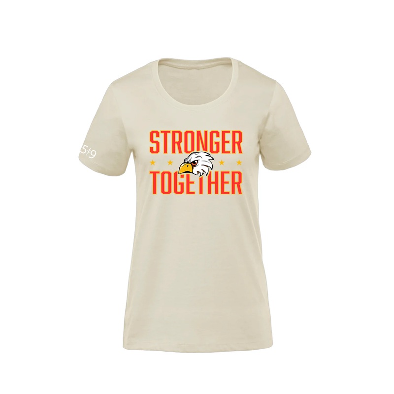 EKCOE CENTRAL STRONGER TOGETHER PREMIUM TEE (WOMENS)