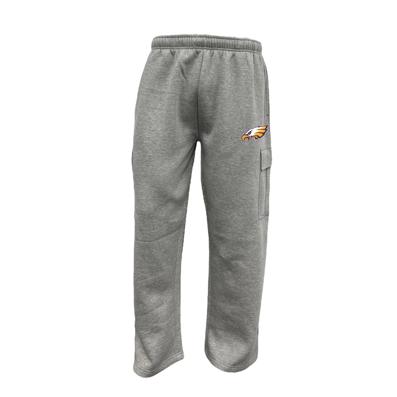 EAST ELGIN EMBROIDERED CARGO SWEATPANTS (UNISEX)