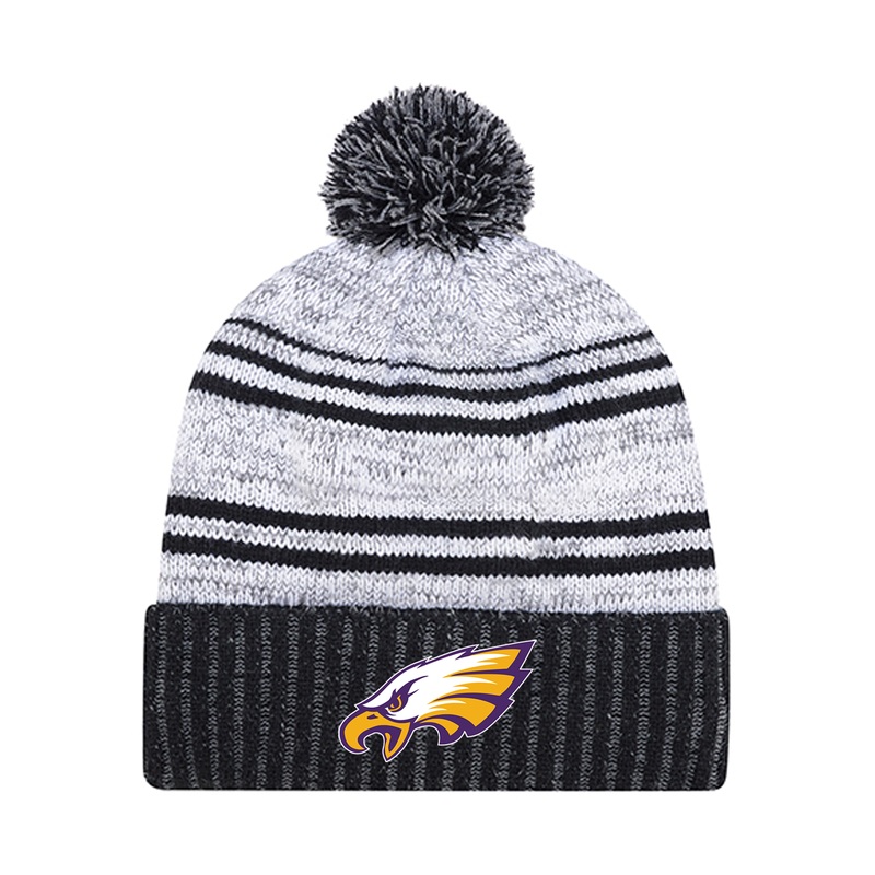 EAST ELGIN EMBROIDERED POM-POM TOQUE