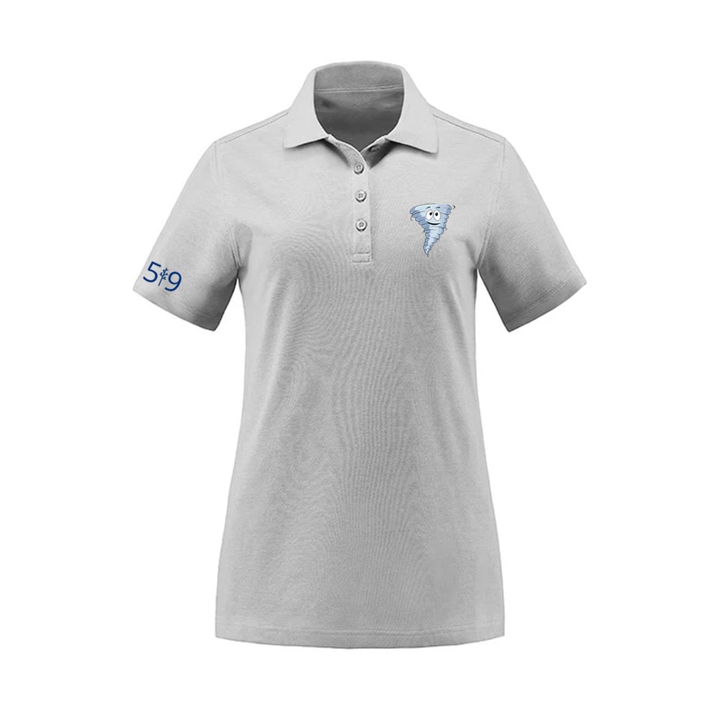 DUNWICH-DUTTON EMBROIDERED PIQUE POLO (WOMENS)