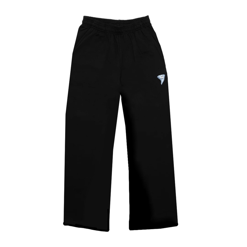 DUNWICH-DUTTON EMBROIDERED WIDE LEG SWEATPANTS (UNISEX)