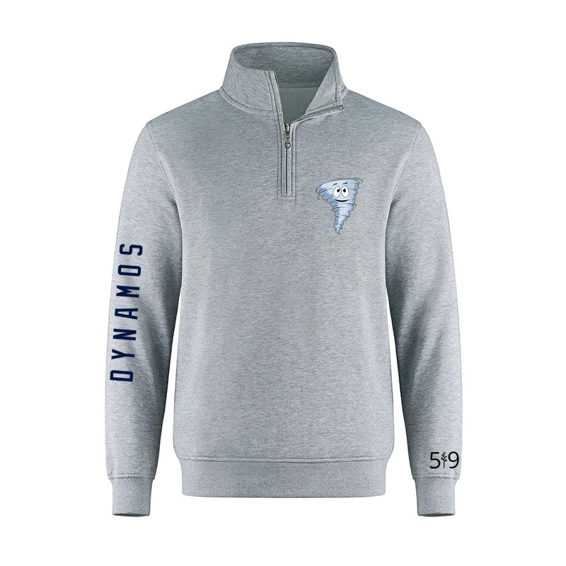 DYNAMOS SLEEVE LOGO 1/4 ZIP (YOUTH)