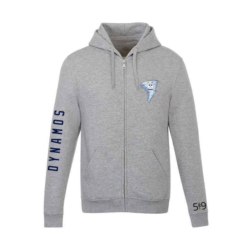 DYNAMOS SLEEVE LOGO ZIP-UP (UNISEX)