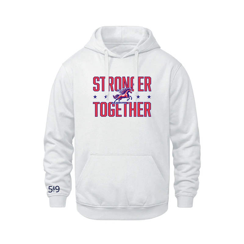DELAWARE CENTRAL STRONGER TOGETHER HOODIE (YOUTH)