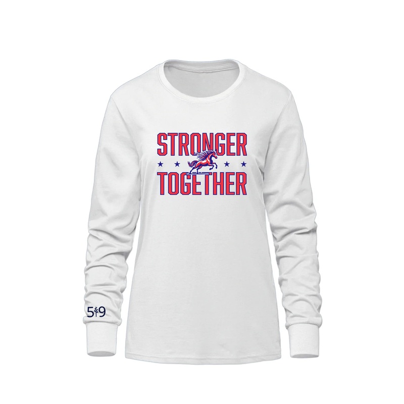 DELAWARE CENTRAL STRONGER TOGETHER LONG SLEEVE (WOMENS)
