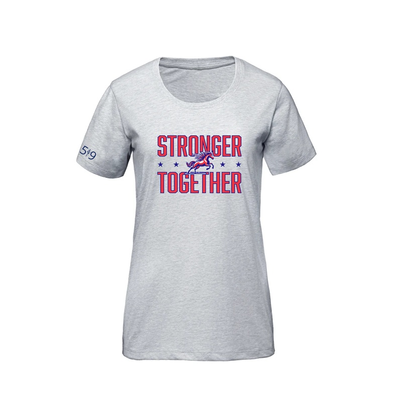 DELAWARE CENTRAL STRONGER TOGETHER PREMIUM TEE (WOMENS)