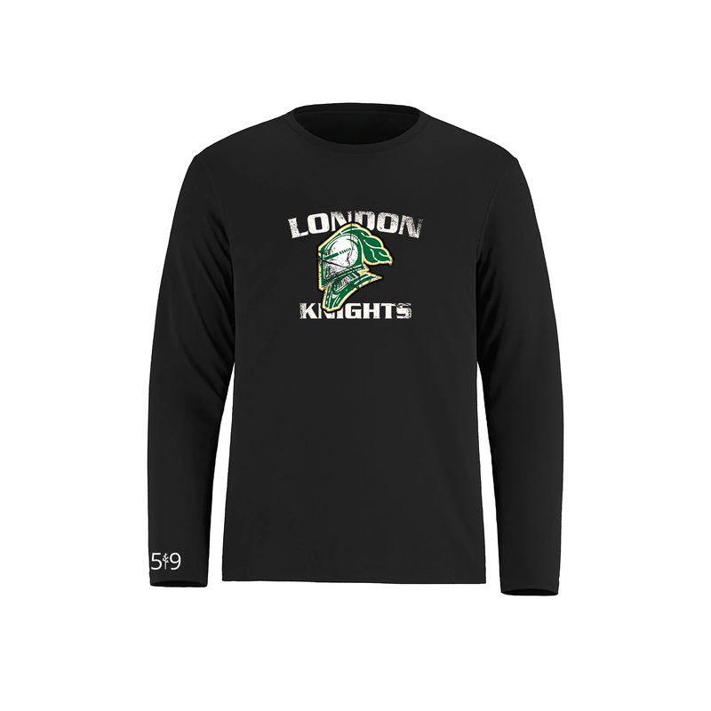 DISTRESSED KNIGHTS ATHLETIC LONG SLEEVE (YOUTH)