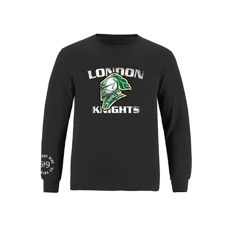 DISTRESSED KNIGHTS LONG SLEEVE (YOUTH)