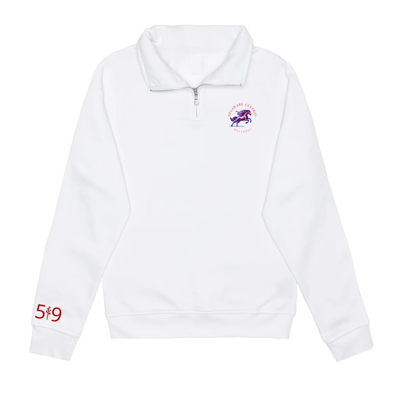 DELAWARE CENTRAL CLASSIC 1/4 ZIP (UNISEX)