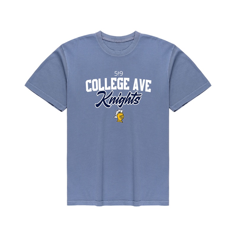 COLLEGE AVE KNIGHTS VINTAGE TEE (UNISEX)