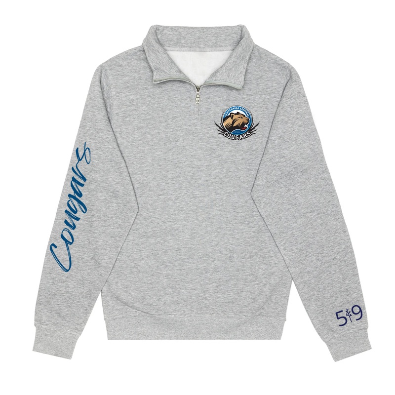 COUGARS SIGNATURE SLEEVE 1/4 ZIP (YOUTH)
