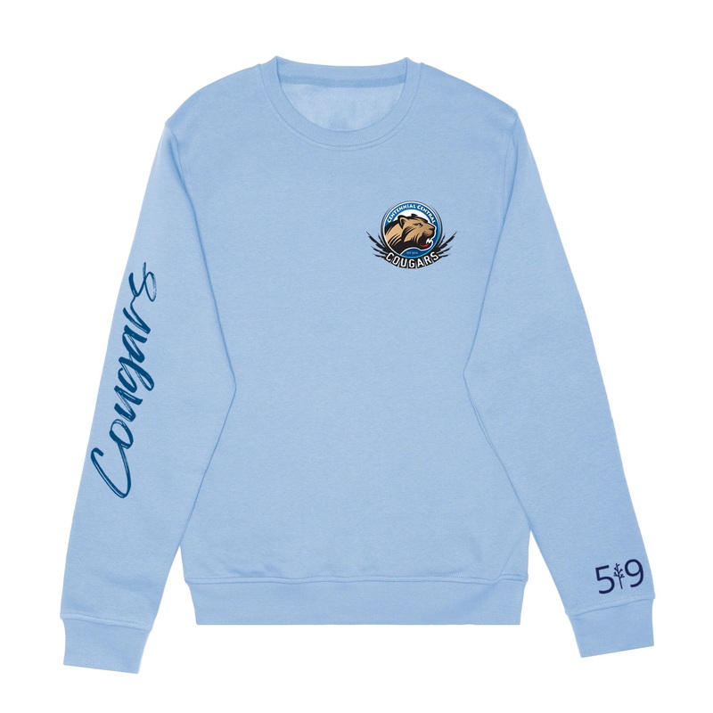 COUGARS SIGNATURE SLEEVE CREW (UNISEX)