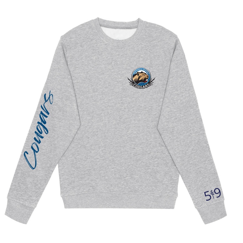 COUGARS SIGNATURE SLEEVE CREW (YOUTH)