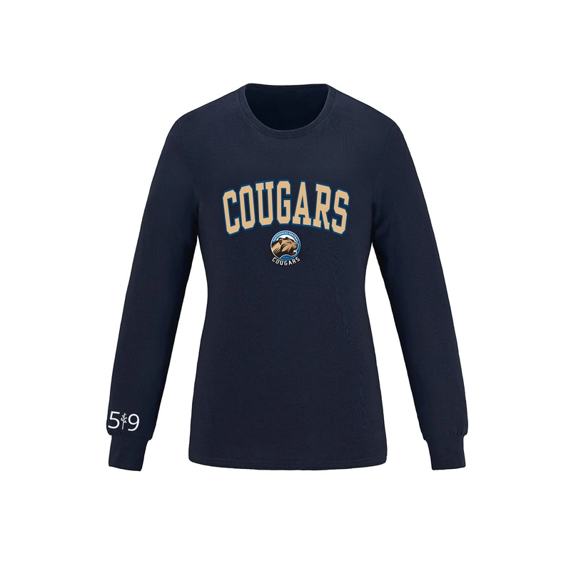 COUGARS VARSITY LONG SLEEVE (WOMENS)