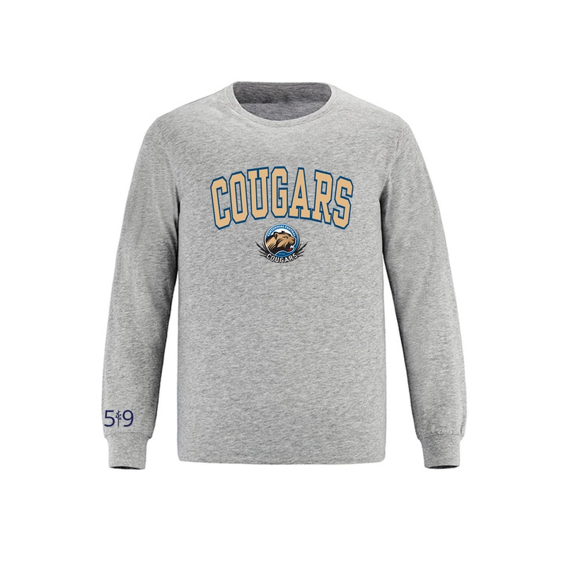 COUGARS VARSITY LONG SLEEVE (YOUTH)