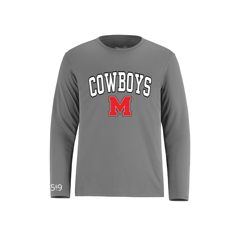 COWBOYS VARSITY ATHLETIC LONG SLEEVE (UNISEX)