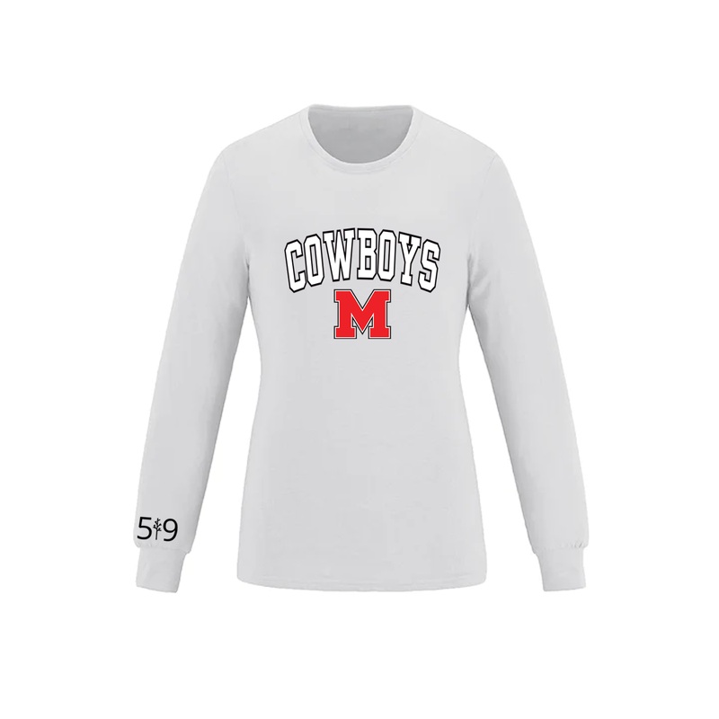 COWBOYS VARSITY LONG SLEEVE (WOMENS)