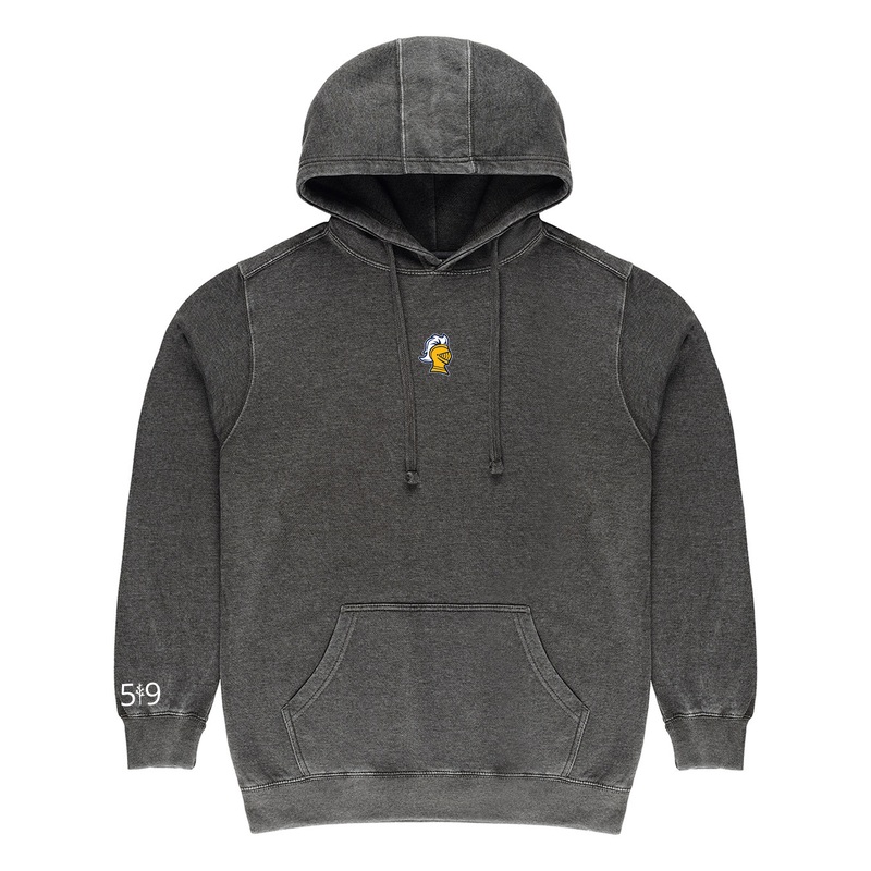 COLLEGE AVE EMBROIDERED VINTAGE HOODIE (UNISEX)