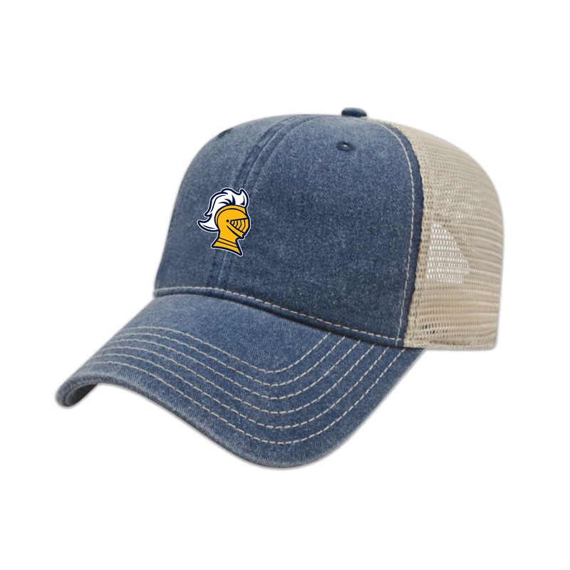 COLLEGE AVE EMBROIDERED VINTAGE TRUCKER CAP