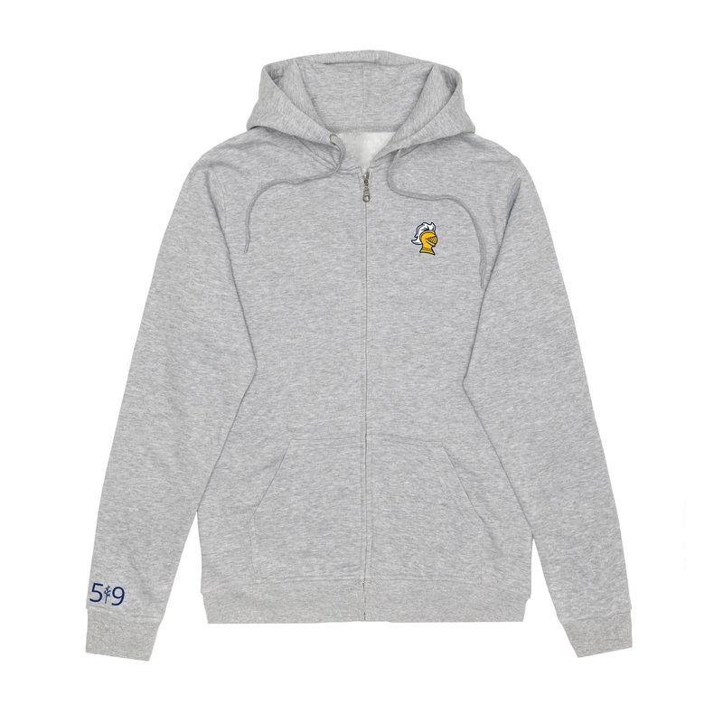 COLLEGE AVE EMBROIDERED ZIP-UP (UNISEX)