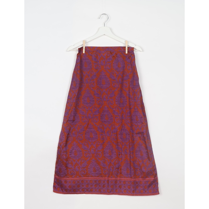 A Line Skirt - Pink Tropical